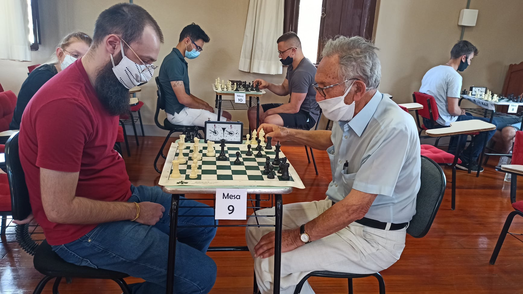 Terceiro campeonato de xadrez de Nova Prata teve 28 escritos